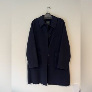 THEORY COAT (NAVY)